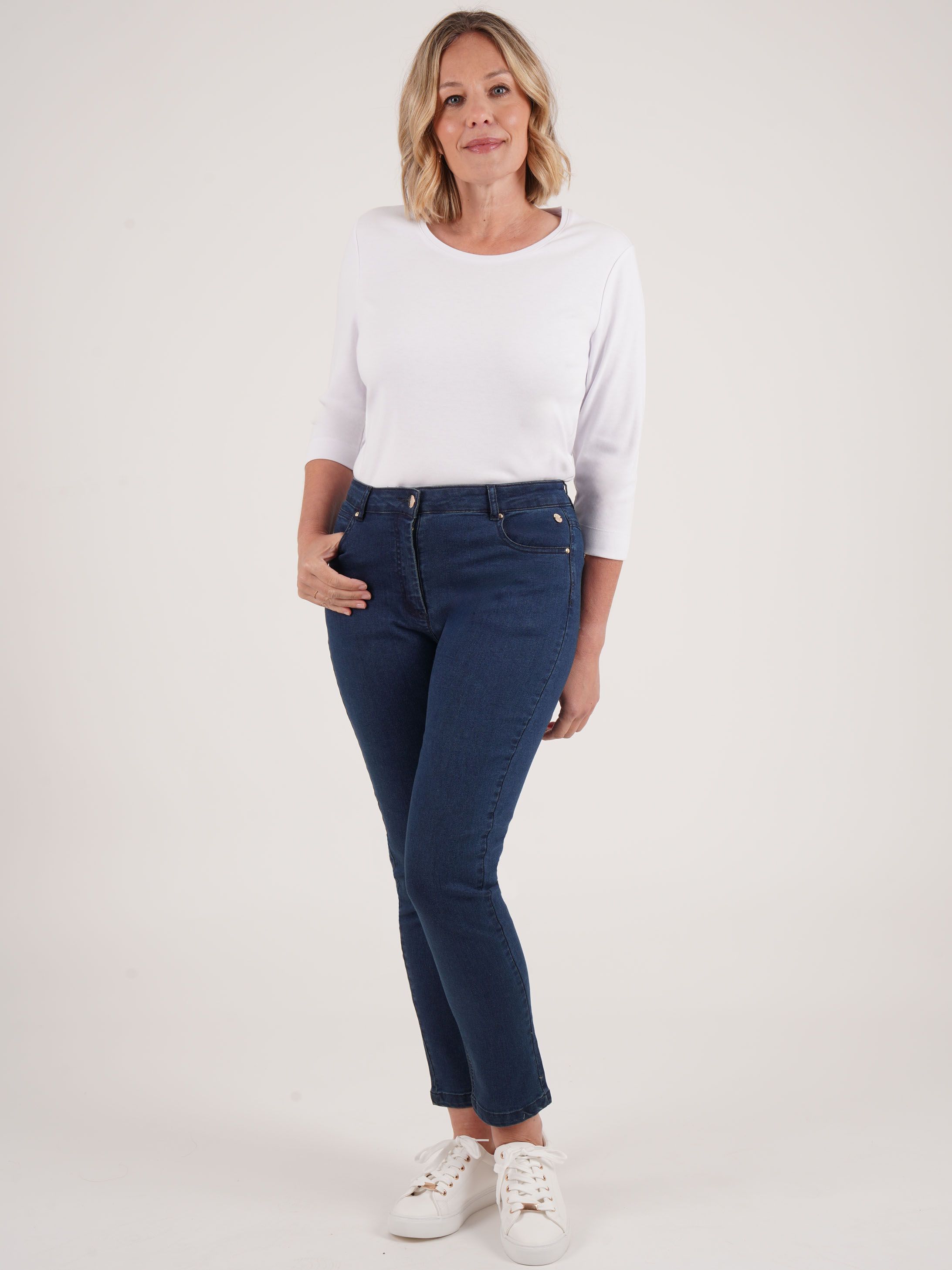 PennyPlain 5 Pocket Jeans - Denim Wash