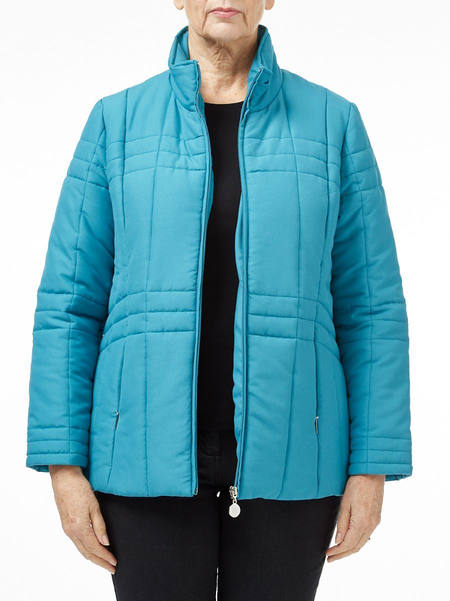PennyPlain Quilt Jacket - Teal
