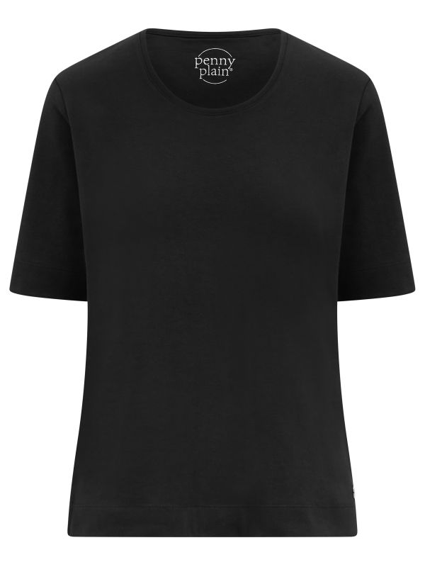 PennyPlain Essential T shirt Black
