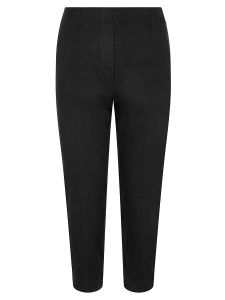 PennyPlain  Wide Cropped Jegging - Black Wash