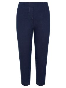 PennyPlain  Wide Cropped Jegging - Denim Wash