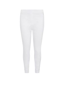 PennyPlain  Cropped Bengaline Capri Trousers - White