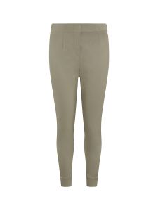 PennyPlain Cropped Bengaline Ankle Grazer Trousers - Sage