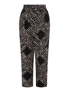 VIZ-A-VIZ Mono Trellis All-over-print Trouser