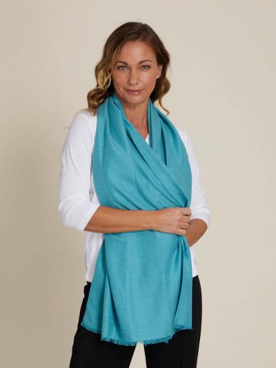 PennyPlain Super Soft Scarf - Opal