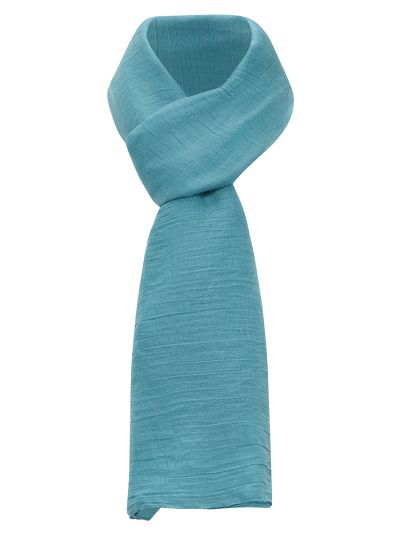 PennyPlain Textured Scarf - Sea Green