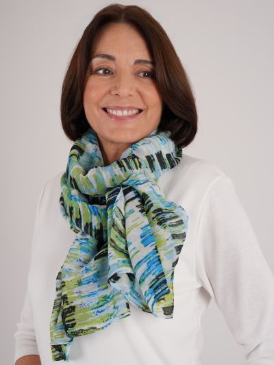PennyPlain Abstract Print Scarf