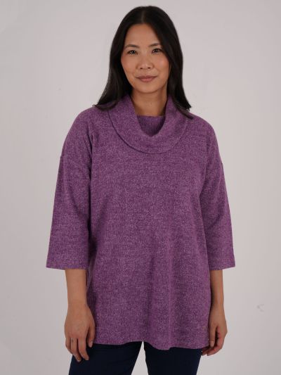 PennyPlain Tunic Cowl - Amethyst