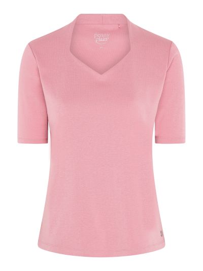 PennyPlain High Back Sweetheart Neck Top - Dusk