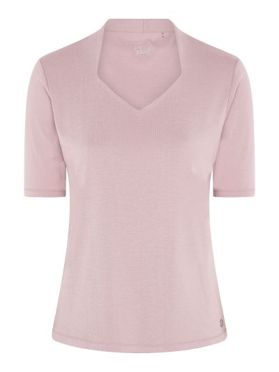 PennyPlain High Back Sweetheart Neck Top - Cloud