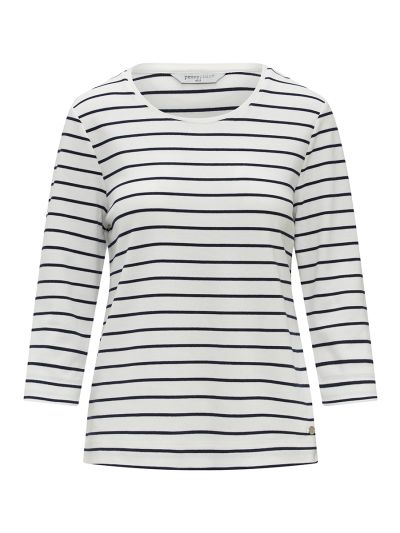 PennyPlain Striped Top - Ivory