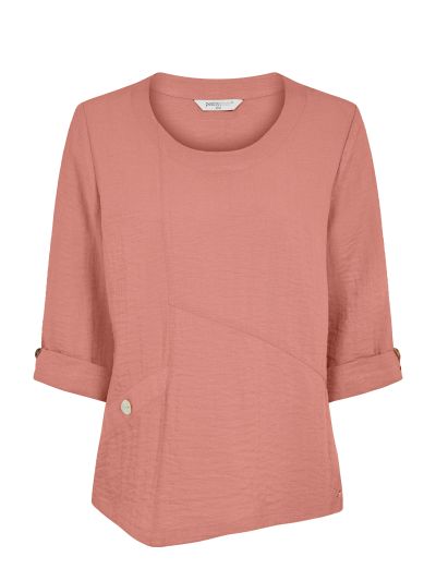 PennyPlain Asymmetric Hem Top - Dusk