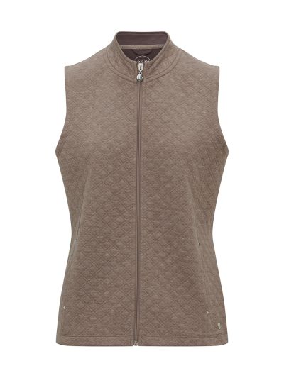 PennyPlain Lightweight Gilet - Latte