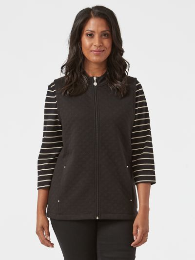 PennyPlain Lightweight Gilet - Black