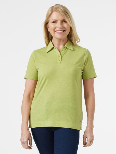 PennyPlain Polo T-shirt - Kiwi