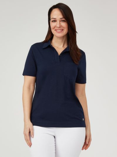 PennyPlain Polo T-shirt - French Navy