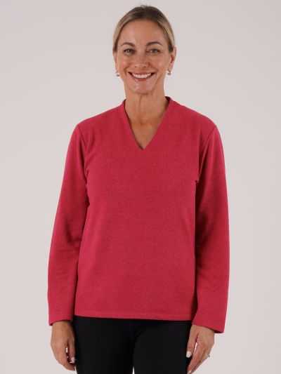 PennyPlain Hi Back V Ls - Fuschia