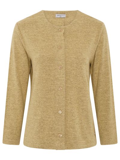 PennyPlain Long Sleeve Cardigan - Pear