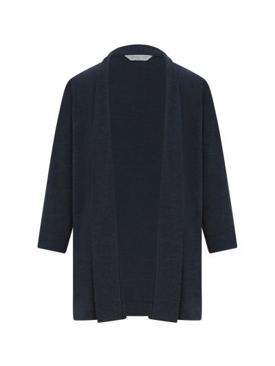 PennyPlain Long Line Cardi - Navy