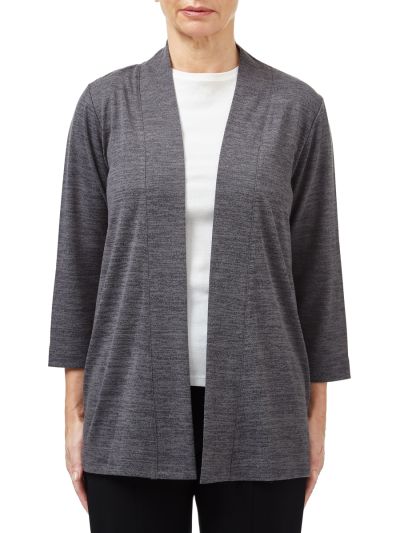 PennyPlain Long Line Cardi - Flint