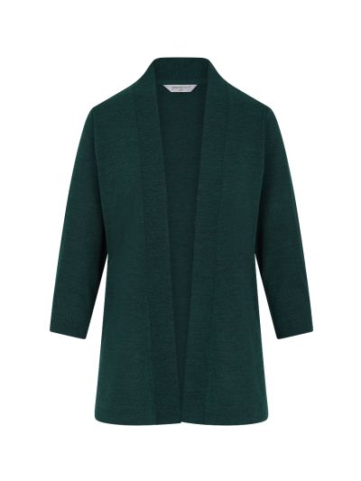PennyPlain Long Line Cardi - Peacock