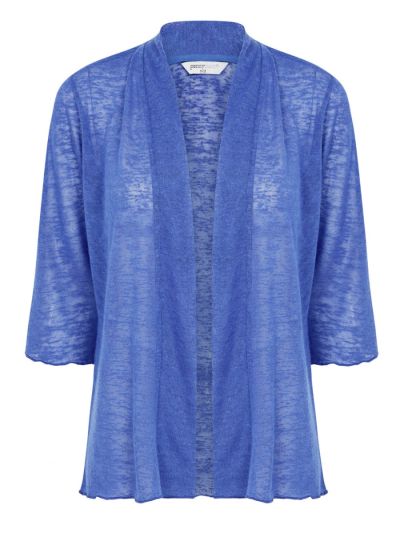 PennyPlain Open Front Shrug - Ultramarine