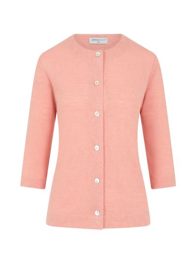 PennyPlain Front Button Cardigan - Blossom