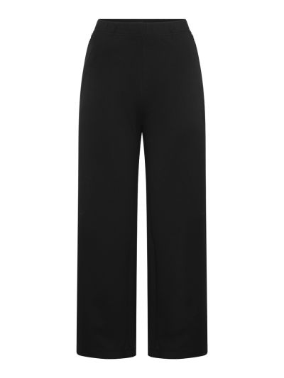 PennyPlain Wide Leg Joggers - Black Short