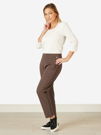 PennyPlain Treggings - Dark Latte