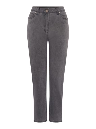 PennyPlain 5 Pocket Jeans - Pewter Wash Short