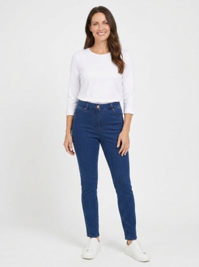 PennyPlain 5 Pocket Denim - Blue Wash
