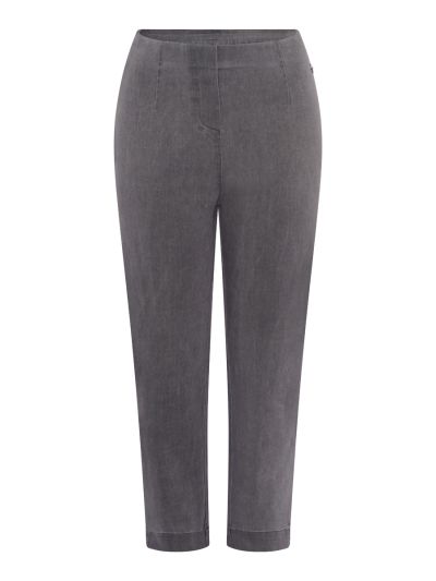 PennyPlain Cropped Jeggings - Pewter Wash