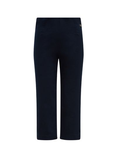 PennyPlain Wide Cropped Jegging - Navy Wash