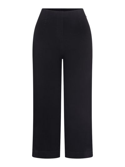 PennyPlain Wide Cropped Jegging - Black