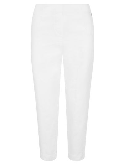 PennyPlain Wide Cropped Jegging - White Wash