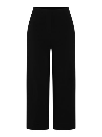 PennyPlain Wide Leg Bengaline - Black