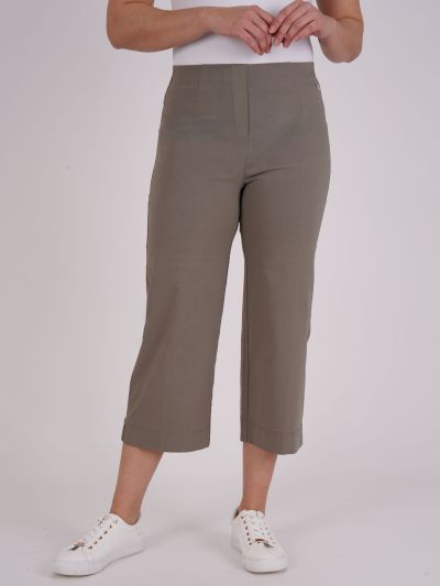 PennyPlain Wide Leg Bengaline - Sage