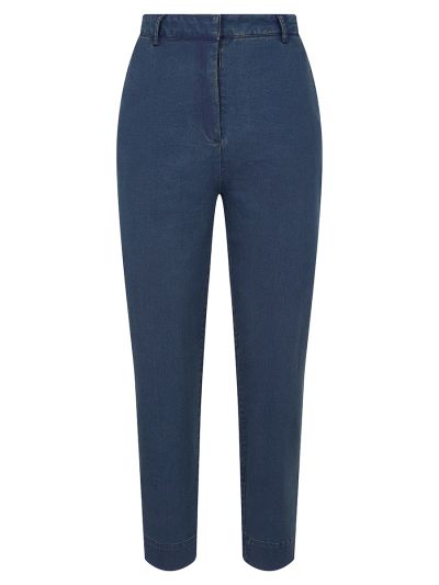 PennyPlain Cotton Rich Chino - Denim Wash