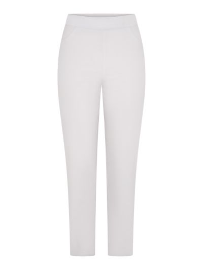 PennyPlain Pull On Jeans - White Short