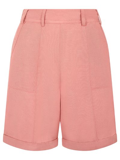 PennyPlain Linen Shorts - Dusk