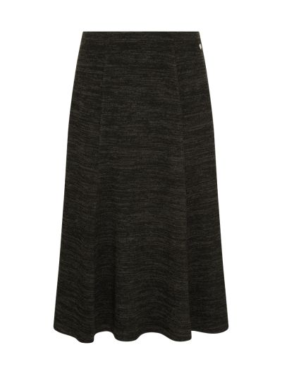 PennyPlain 6 Panel Skirt - Charcoal
