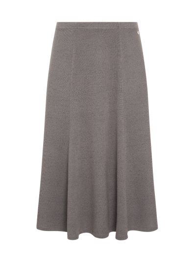 PennyPlain 6 Panel Skirt - Taupe