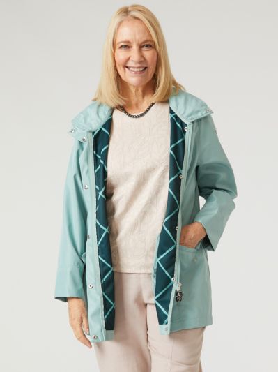 PennyPlain Raincoat - Mint