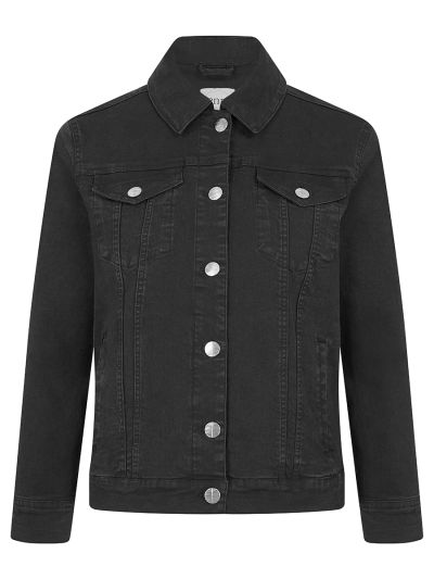 PennyPlain Denim Style Jacket - Black Wash