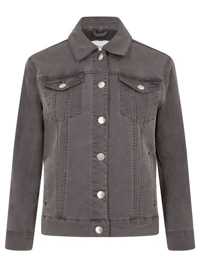 PennyPlain Denim Style Jacket - Pewter Wash
