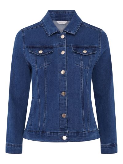 PennyPlain Denim Style Jacket - Blue Wash