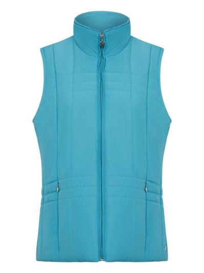 PennyPlain Quilt Gilet - Opal