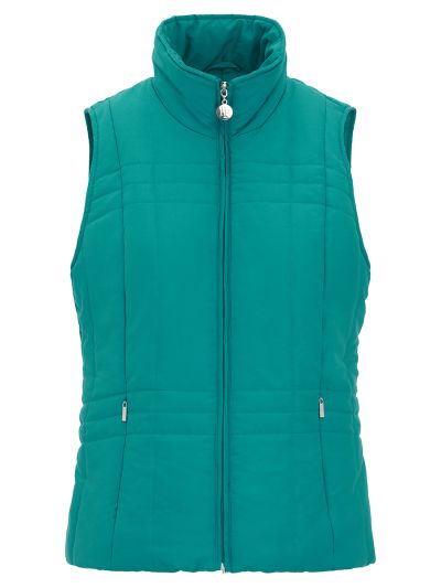 PennyPlain Quilt Gilet - Teal
