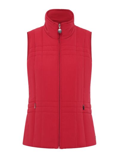PennyPlain Quilt Gilet - Paprika