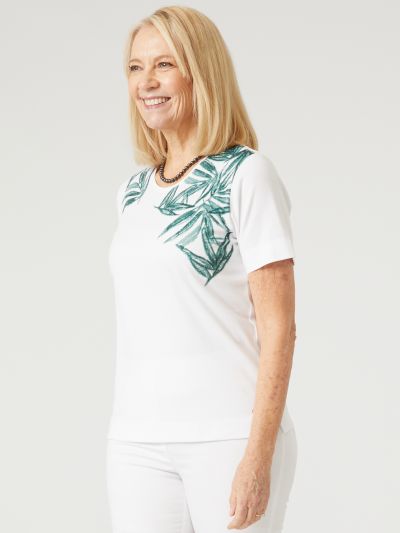 TIGI Neck Leaf Placement Top